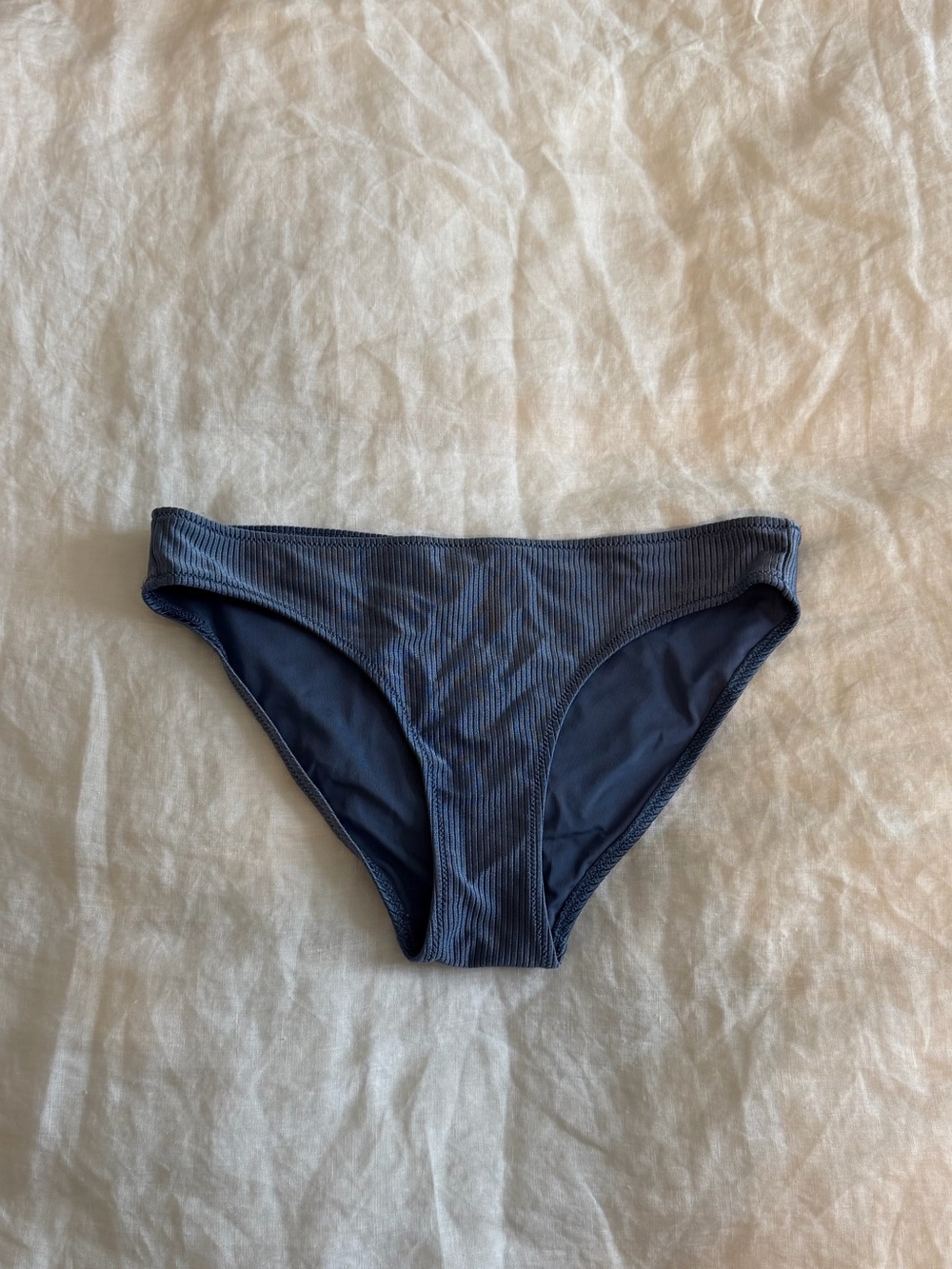 Aerie Bikini Bottom Blue Sparkly Glitter Size Medium